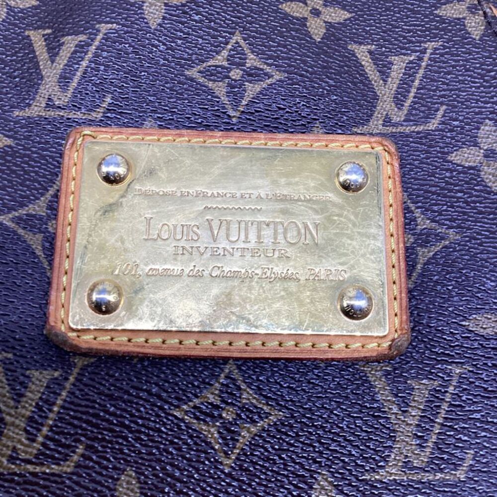 Louis Vuitton Monogram Galliera PM Bag in Brown Coated Canvas - Picture 4 of 12